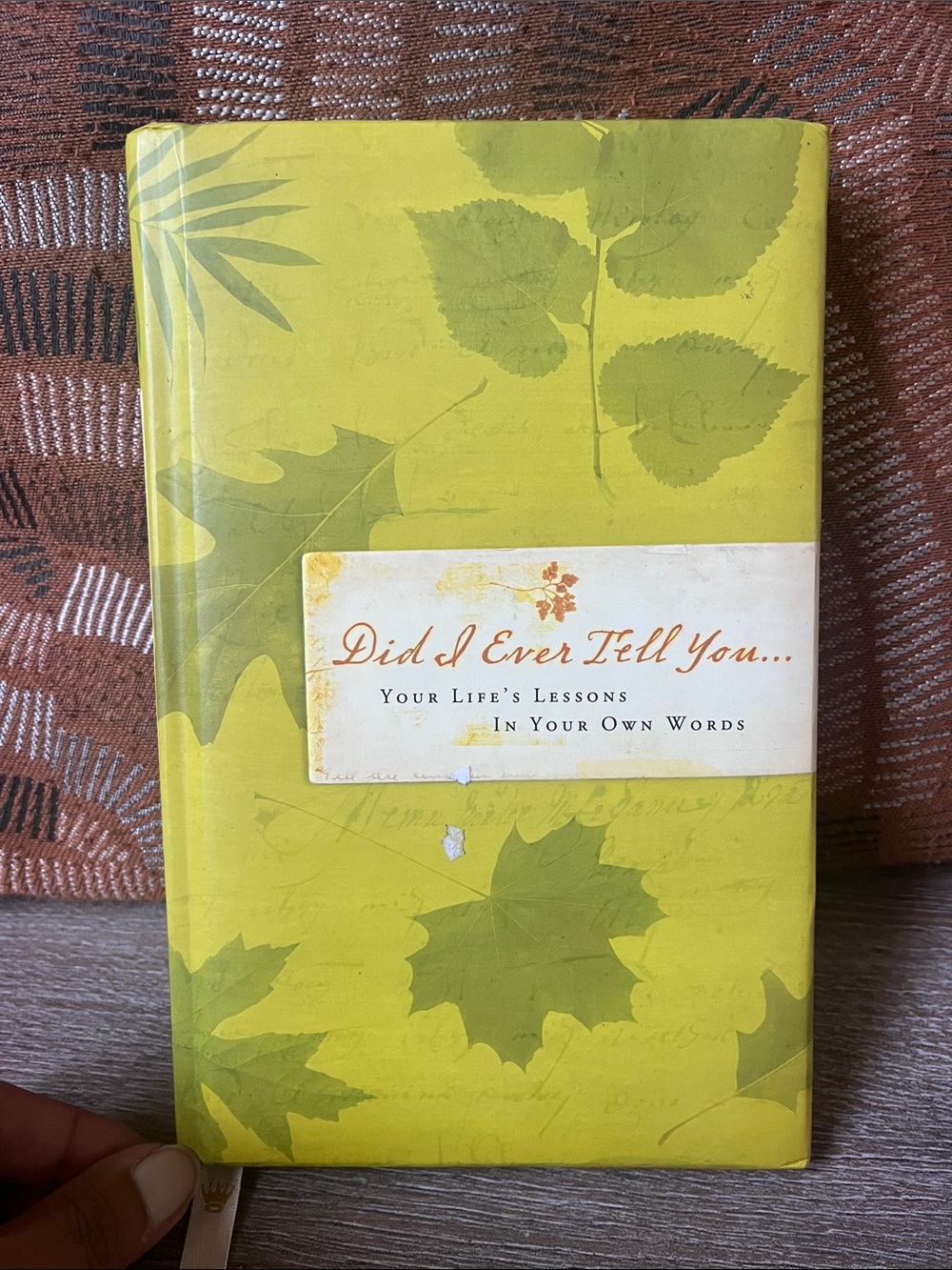 Did I Ever Tell You... Journal